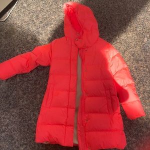 Like new size 12 girls pink coat